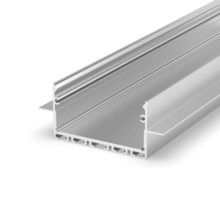 Profil vestavný U TELI IN 48x25 stříbrný 50/50